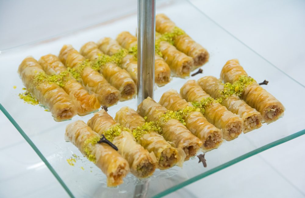 Baklavas - roll - cerise doree pastry - mauritius