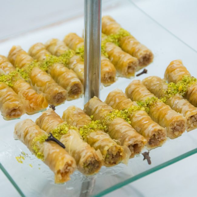 Baklavas - roll - cerise doree pastry - mauritius