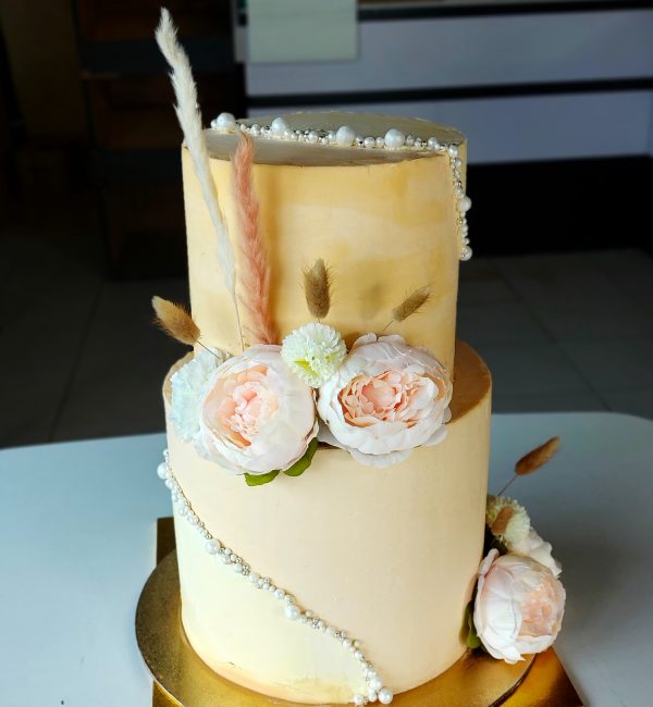 Wedding cake - Mauritius - Cerise Doree