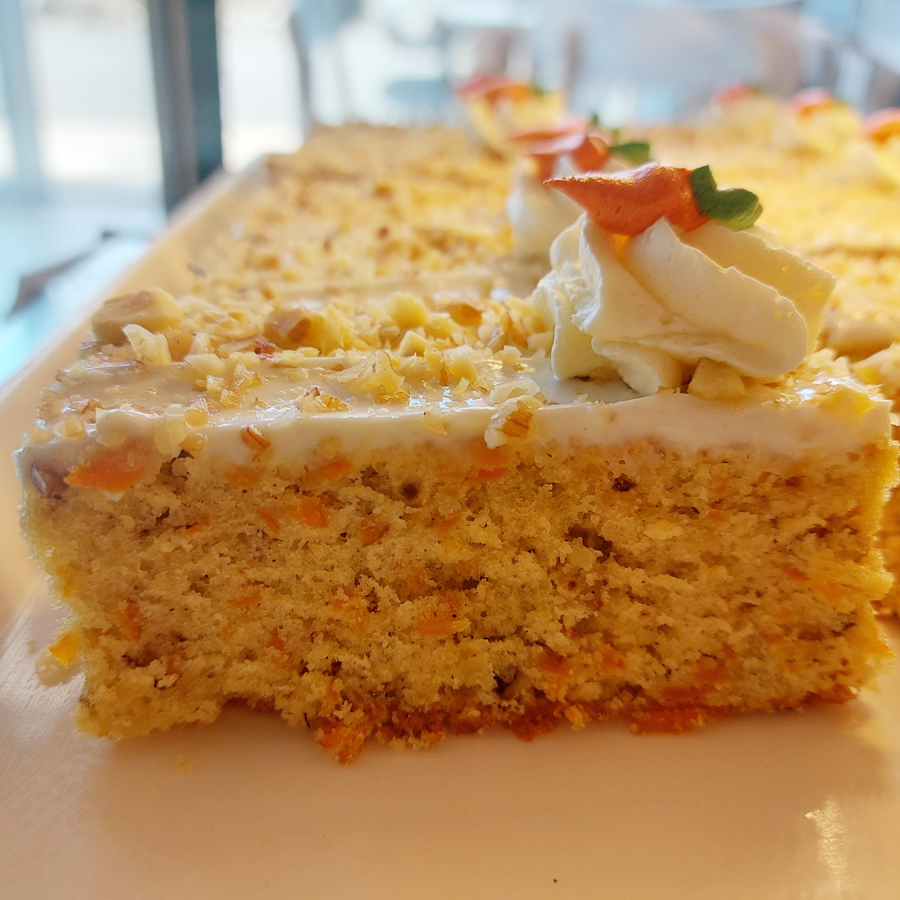 Carrot cake - Cerise Doree Pastry - Mauritius