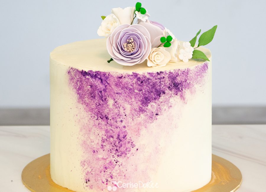 Engagement cake - cerise doree pastry - mauritius