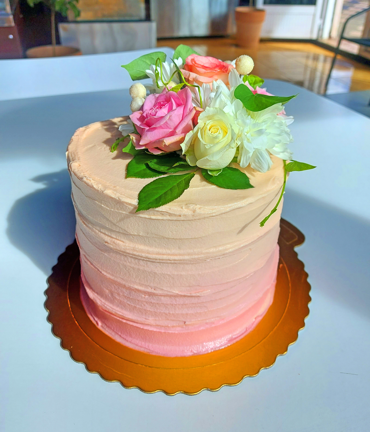 Engagement cake - Cerise Doree - Mauritius